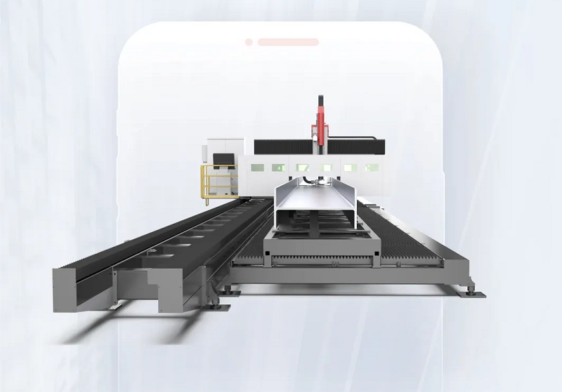 NS-12020H型鋼激光切割機，何以成為鋼構行業的“香餑餑”？